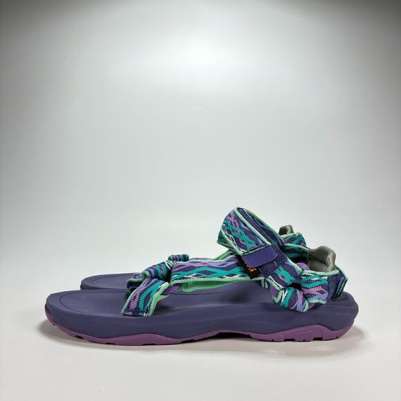 Teva Hurricane XLT 2 Delmar Sea Glass Purple Outdoor Sandals 1019390Y Youth Sz 4 - Picture 4 of 9